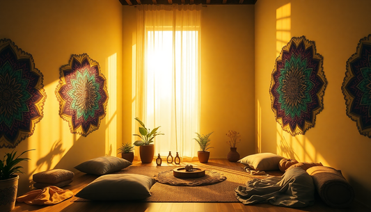 Elevate Your Space: Infusing Spiritual Serenity with Mandala Designs